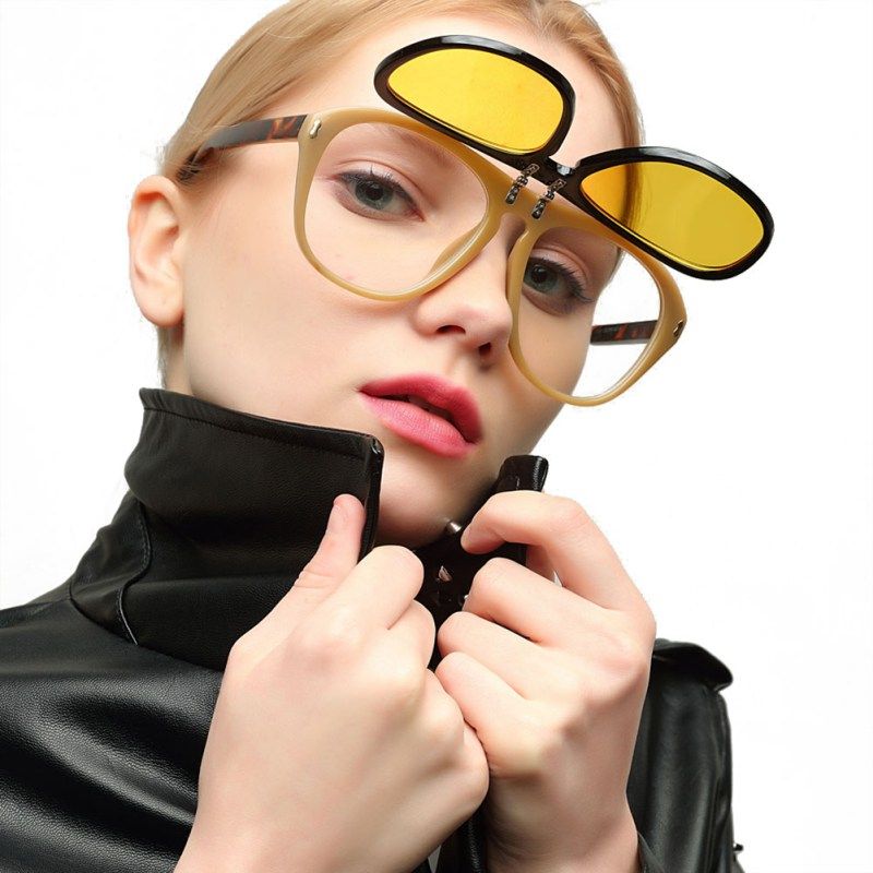 Acquistare Brand Steampunk Sunglasses, AuniQuestisestyle Uomo Donna Doppia  Lente Cabina Di Flip Cover Clashell Vintage Punk Glasses Clear Cool  Designer Shades Economico | Consegna Veloce E Qualità | It.Dhgate