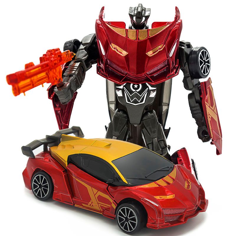 iron man robot car