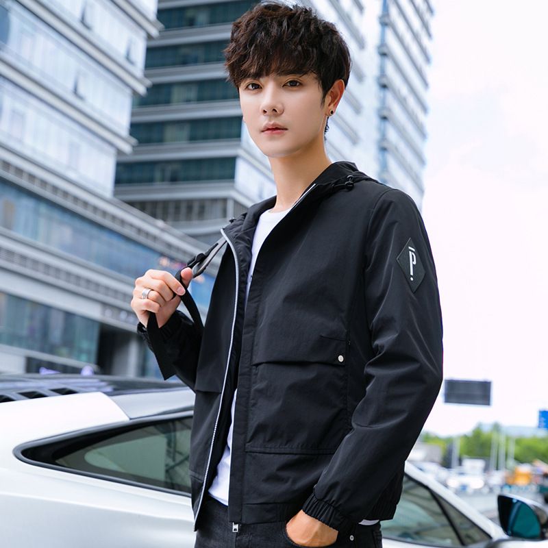 2019 Hombres De La Chaqueta Para Hombre De La Moda Primavera Y Otoño Chaqueta Informal Marea Jóvenes Coreanos Ropa Para Hombre La Chaqueta La Marca De 32,63 € | DHgate