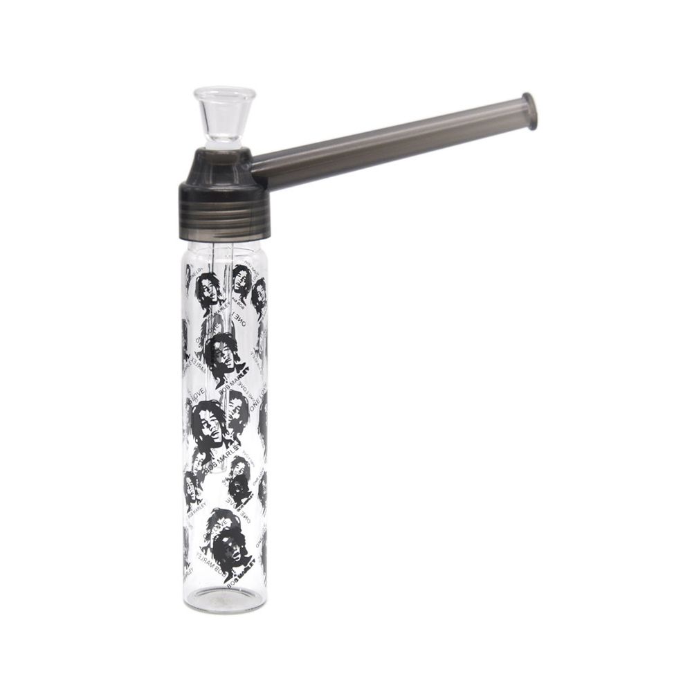 Portable Glass Water Pipes Glass Bongs Toppuff Travel Shisha Hookah