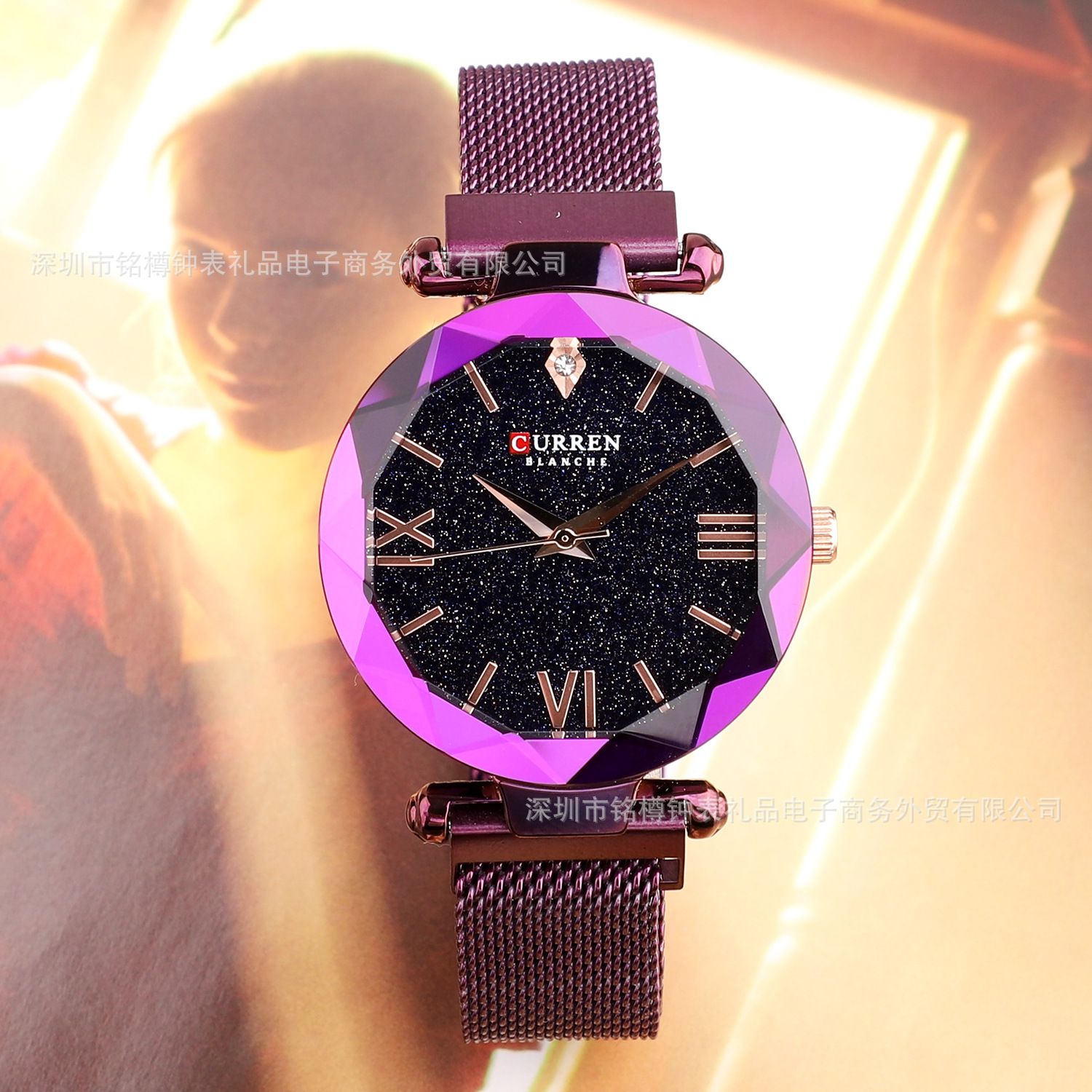 Curren Ladies Mesh With Magnetic Strap Girl Waterproof Quartz Watch Fashion Casual Womens Watches Watch Discount Wrist Watches Online From Jintiao628 20 72 Dhgate Com