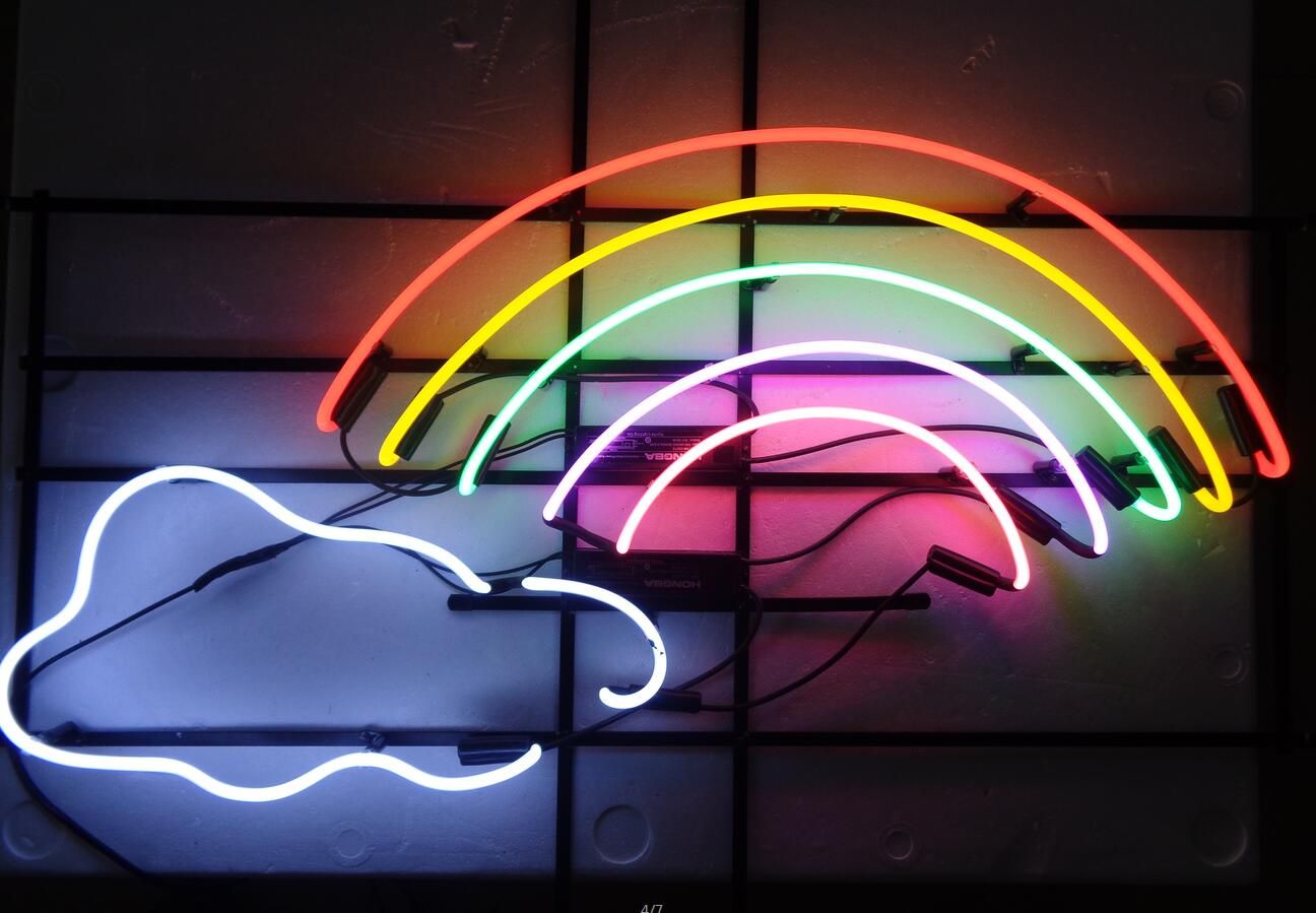 Rainbow Neon Light