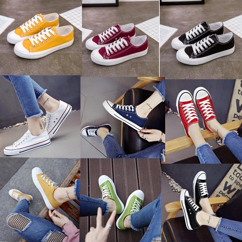 ladies canvas boat shoes