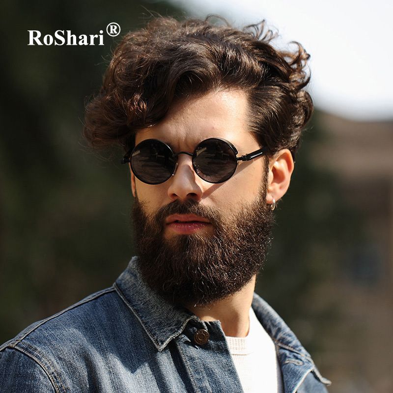 circle glasses mens