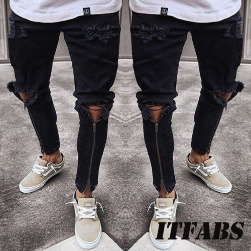 plus size mens skinny jeans