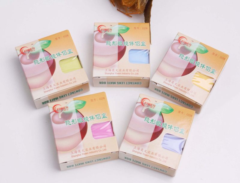 Porfessional Mini Mirror Contact Lens Travel Kit Easy Carry Case