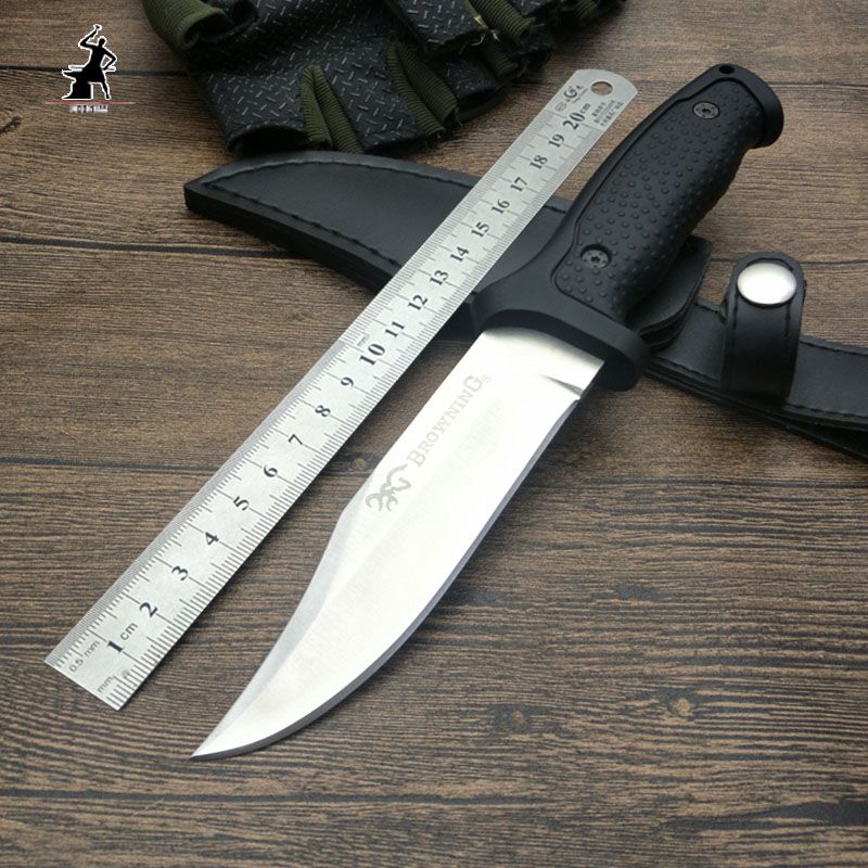 Browning Free Hunter Straight Tactical Knife 7Cr13 Blade Multi Purpose