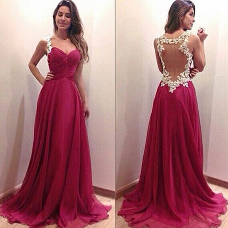 beautiful fuchsia dresses