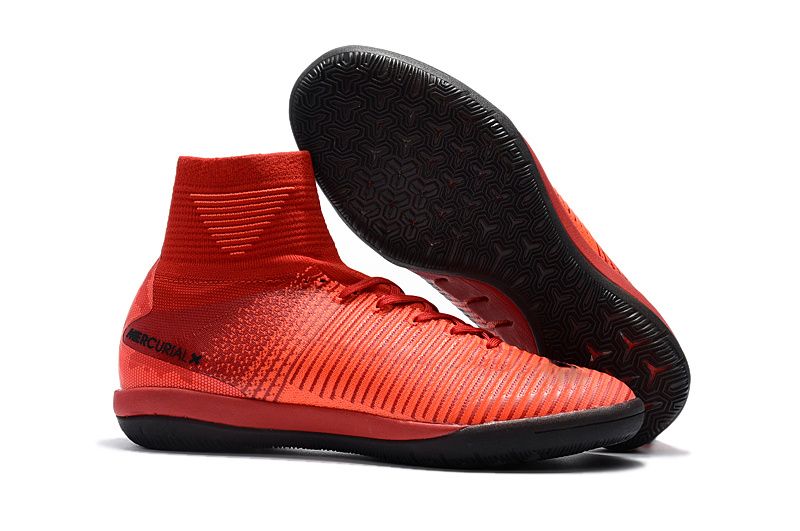 red indoor soccer cleats