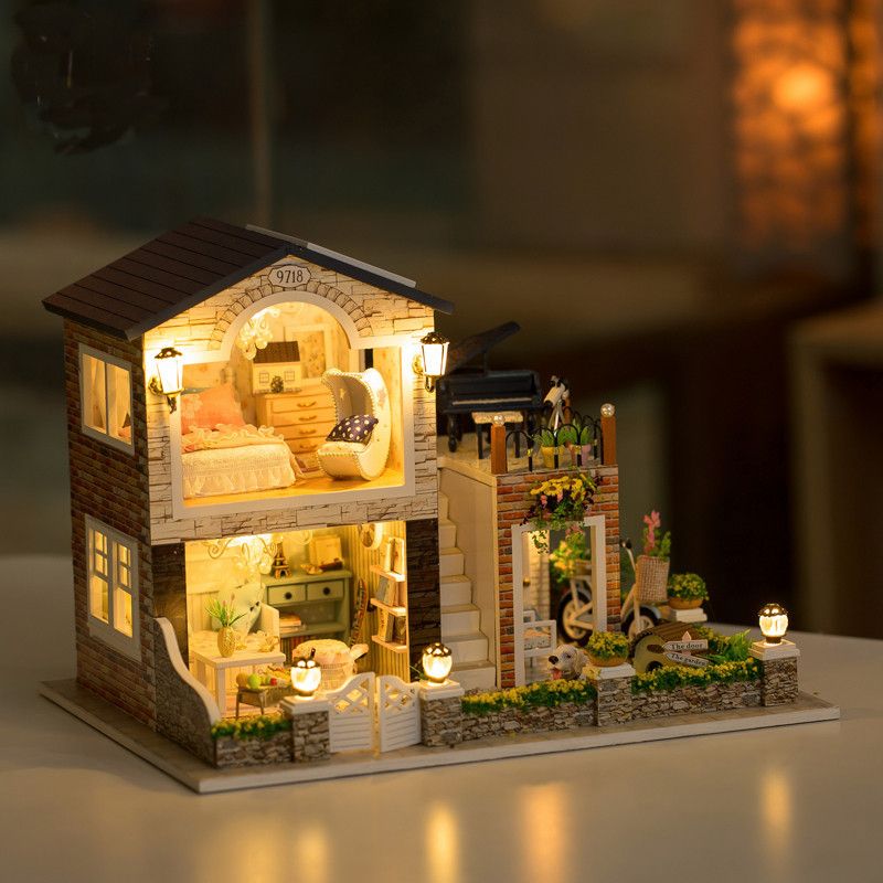 casa en miniatura