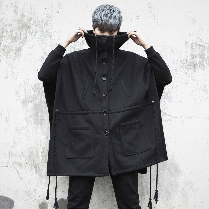 sobretudo de veludo masculino