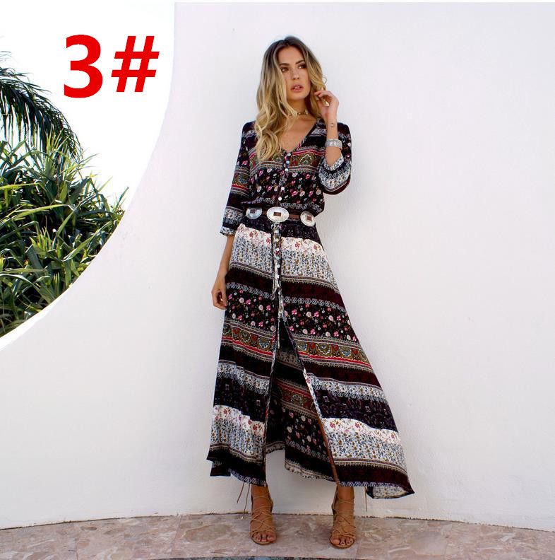 bohemian style beach dresses