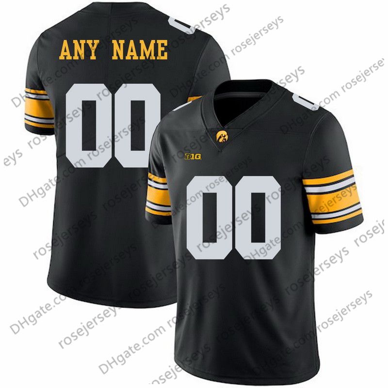 Iowa football jersey custom Clearance