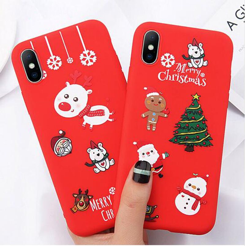 Immagini Natale Per Cellulare.Galaxy S5 Custodia Custodia Cellulare Albero Di Natale Iphone 8 7 Plus Custodie Pupazzo Di Neve Babbo Natale Iphone Xs Custodia In Silicone Tpu Xr 6s Plus Xs Custodia Galaxy Da Repair Master