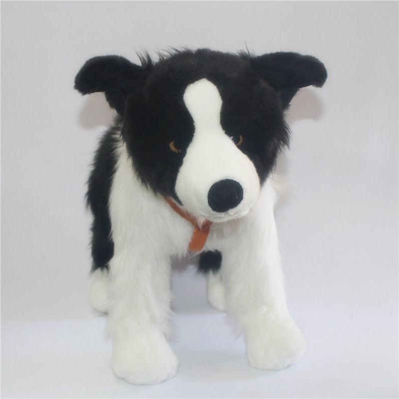 peluche chien border collie