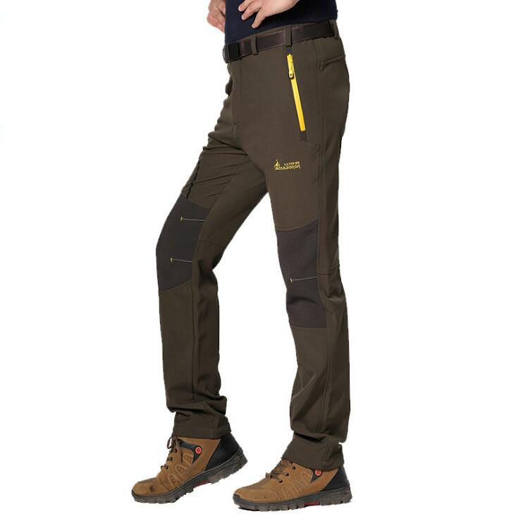 GITVIENAR Womens Winter Windproof Waterproof Breathable Cargo Warm Fleece Snow Pants Outdoor Hiking Ski Pants M.Baxter