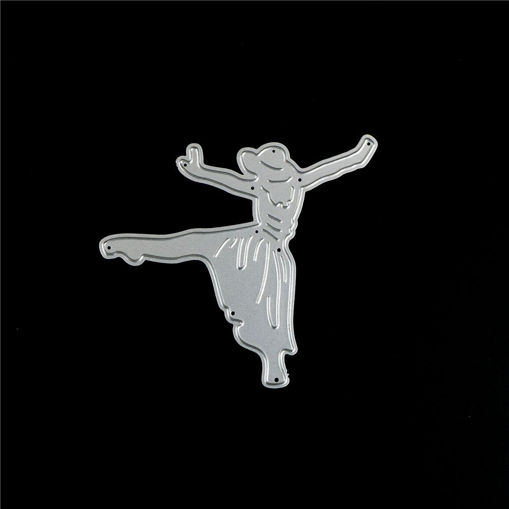 Ballerina Metal Cutting Dies Stencil For DIY Scrapbooking Album Cards De AS