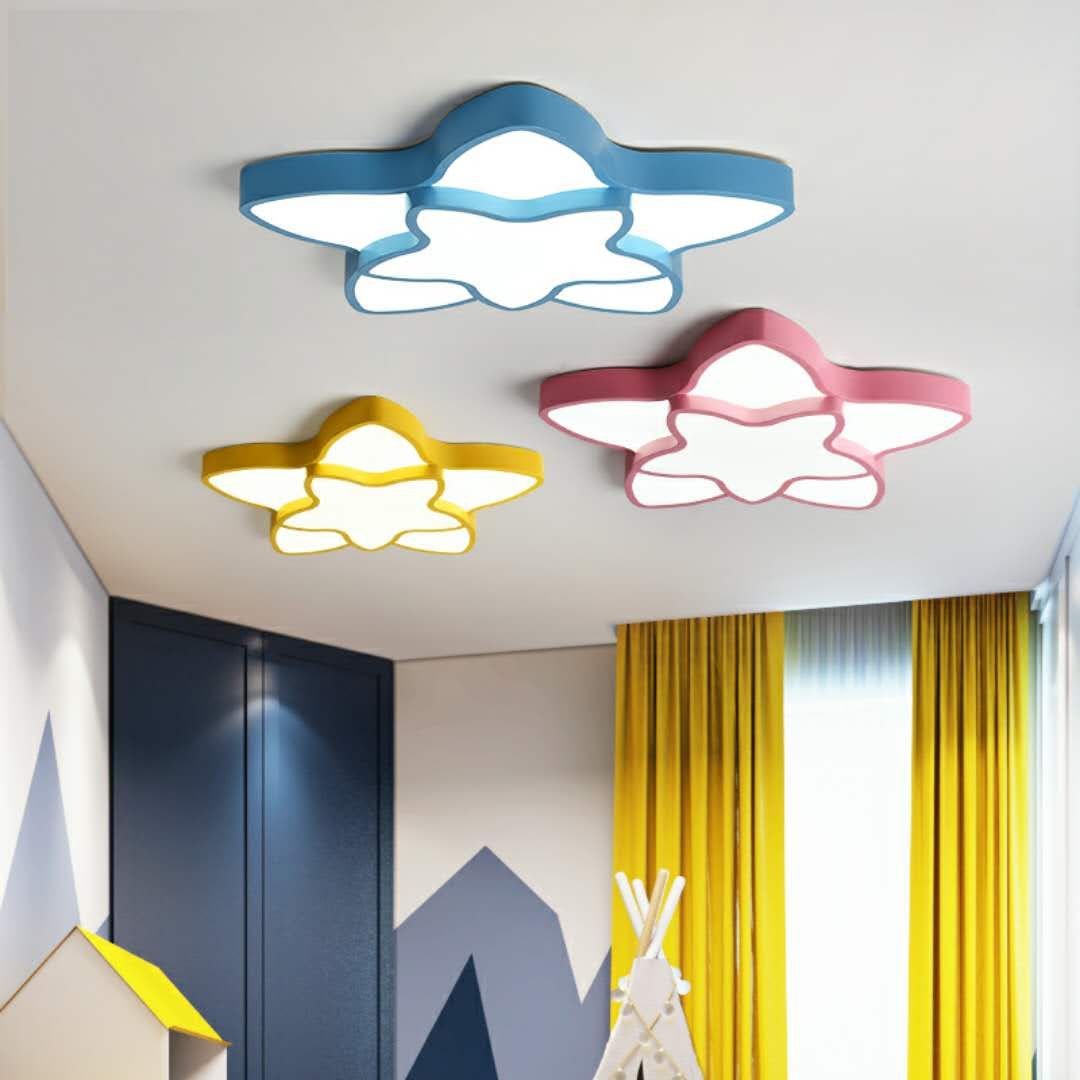 Grosshandel Kinderzimmer Schlafzimmer Lampe Moderne Minimalistische Led Deckenlampe Junge Madchen Zimmer Lampe Warme Romantische Sterne Lampen Von Zhiguanglighting 67 18 Auf De Dhgate Com Dhgate
