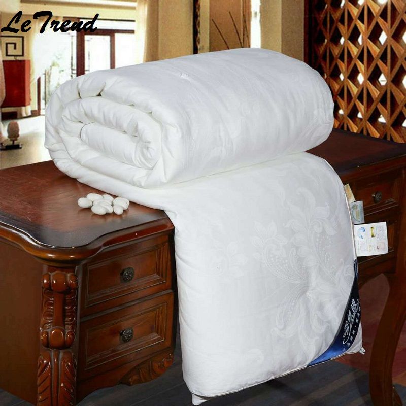 2018 100 Natural Mulberry Silk Comforter For Winter Summer King