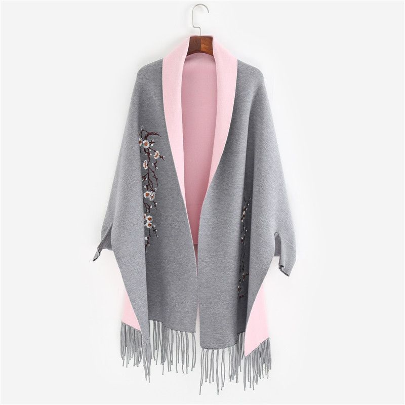 cashmere wrap with sleeves