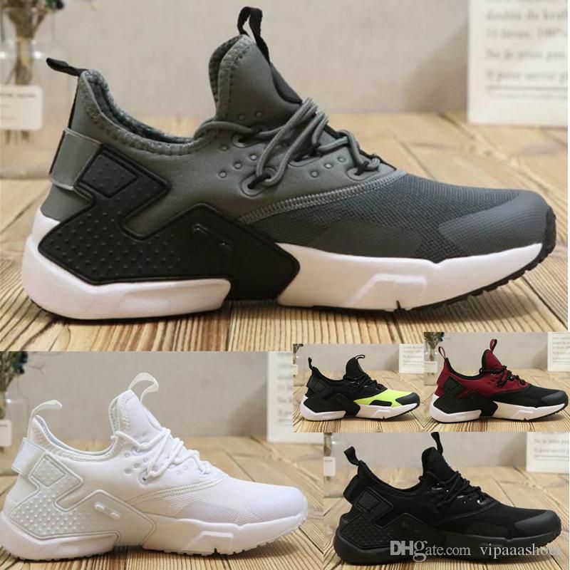2021 Top Quarity New Air Huarache 6 Men Running Shoes Cheap Black White Black Sneakers Mens 