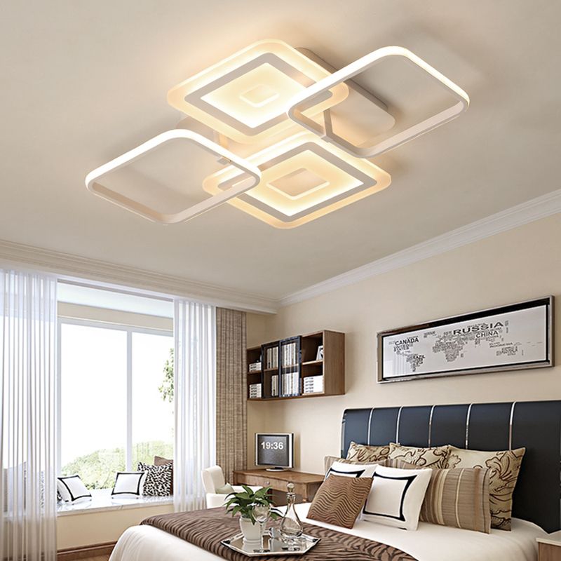 2019 Chandelierrec Modern Led Ceiling Lights For Living Room Bedroom Ac85 265v Home Lighting Ceiling Lamp Fixtures Into Low Ceilings From Happylights