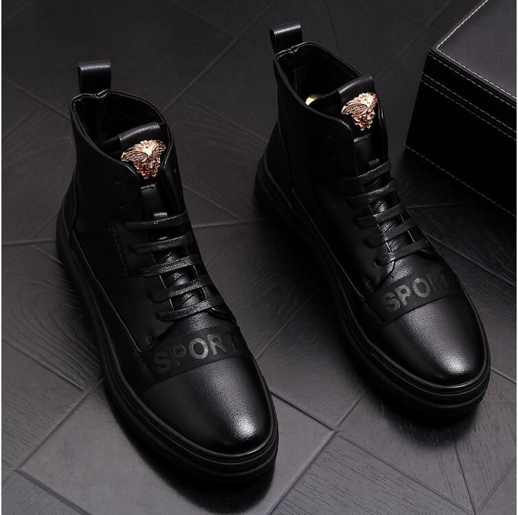 leather martin boots