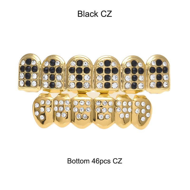 Black-Bottom 46pcs CZ