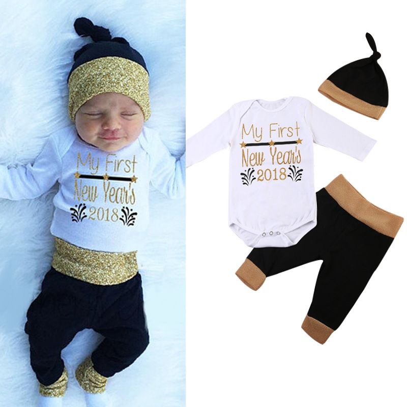 baby first new year outfit