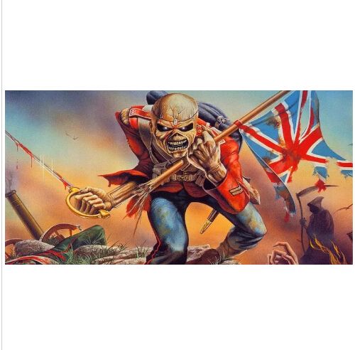 Iron Maiden Band Skull Printing Microfiber Beach Towell Handdoke Serviette De Plage Toalha Travel Drying Shower Bathss Towelss Pashmina Wraps From