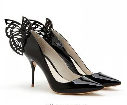 Acquistare Scarpe Con Tacco Alto In Vernice Blu Rosa Scarpe Con Tacco A Farfalla  Scarpe Da Donna Con Punta A Punta Décolleté Tacco A Spillo Scarpe Da Sposa  Economico | Consegna Veloce