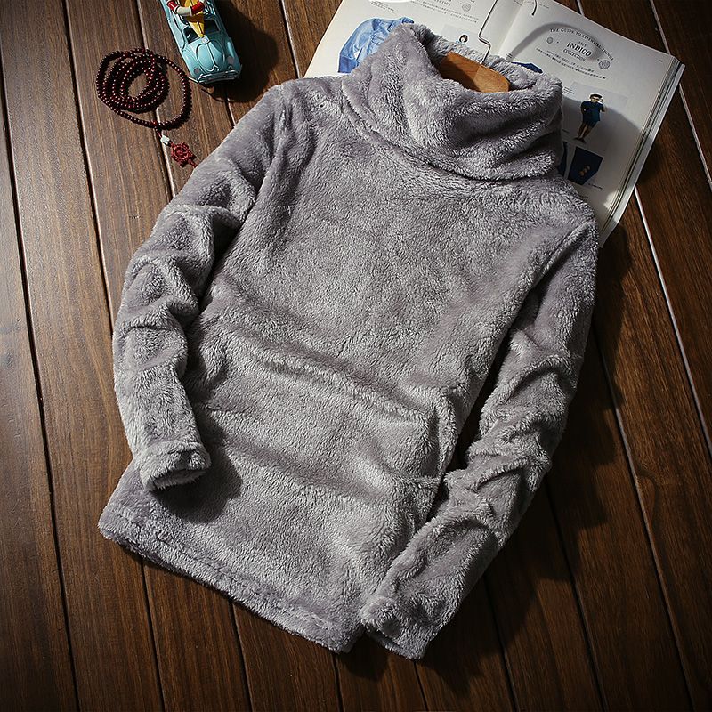 faux fur sweater mens