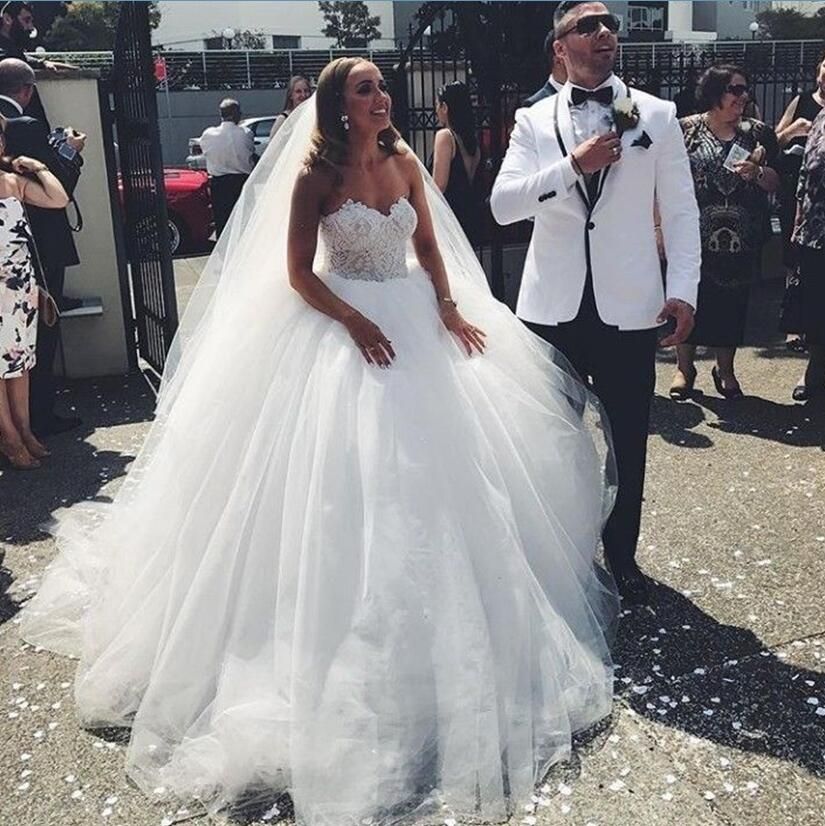 robe blanche de princesse