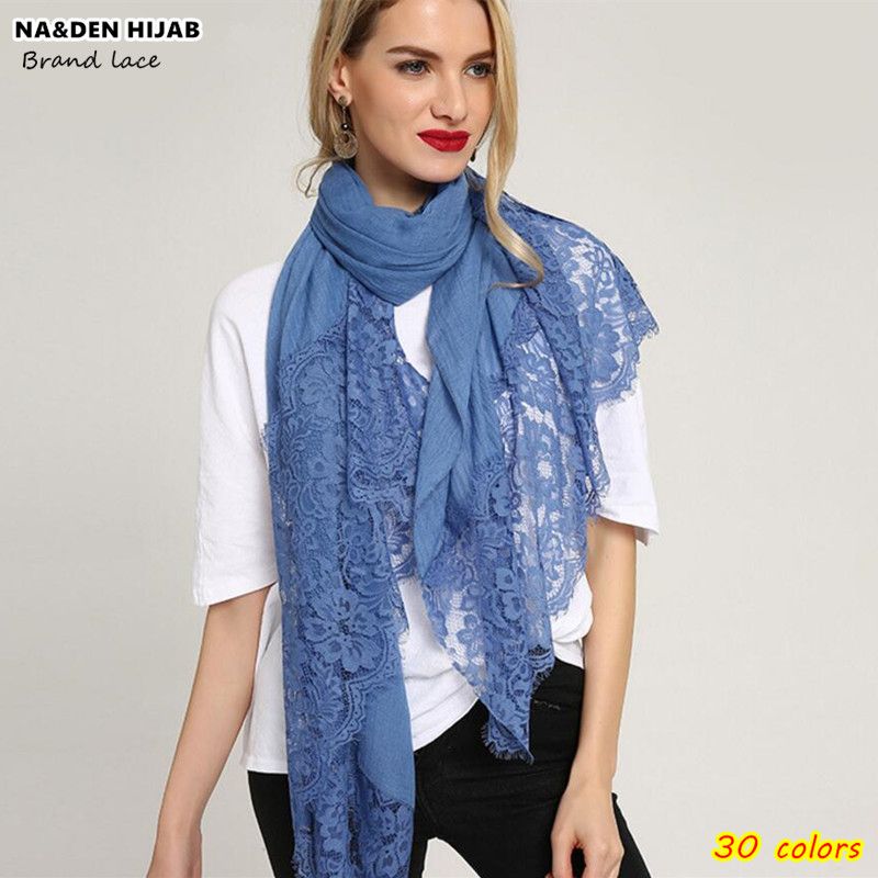 lace edge hijab