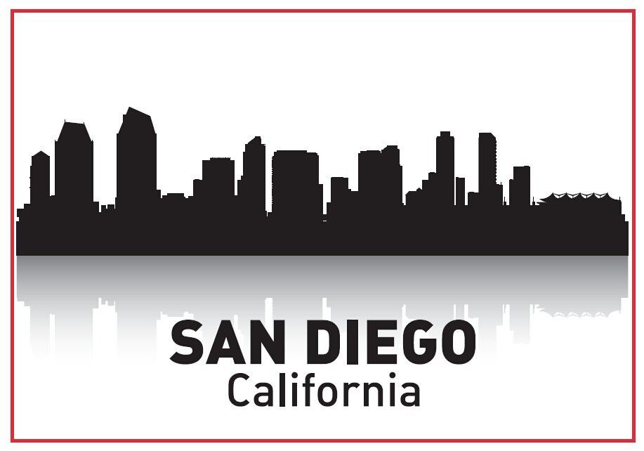 San Diego California USA Tourist Travel Souvenir 3D Resin Fridge Magnet Craft