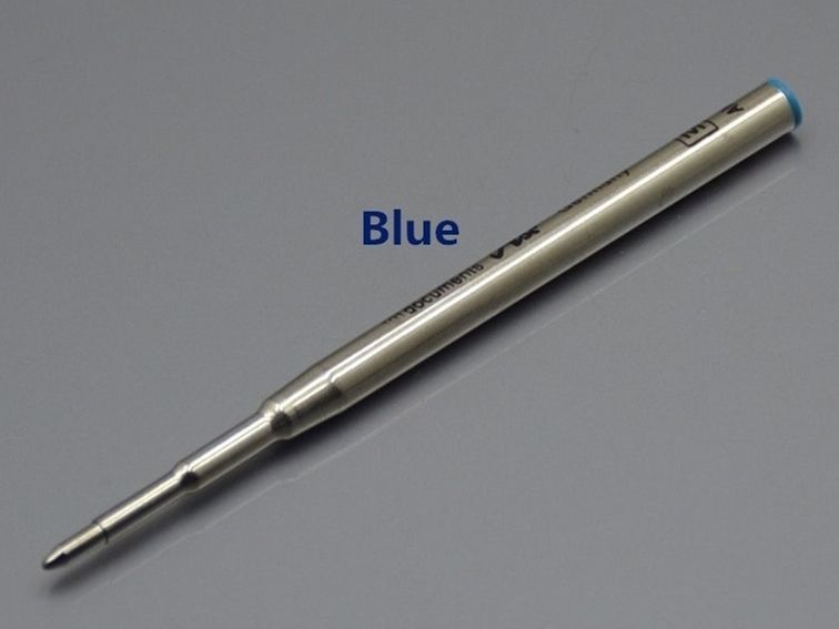 5 قلم الحبر الأزرق عبوة