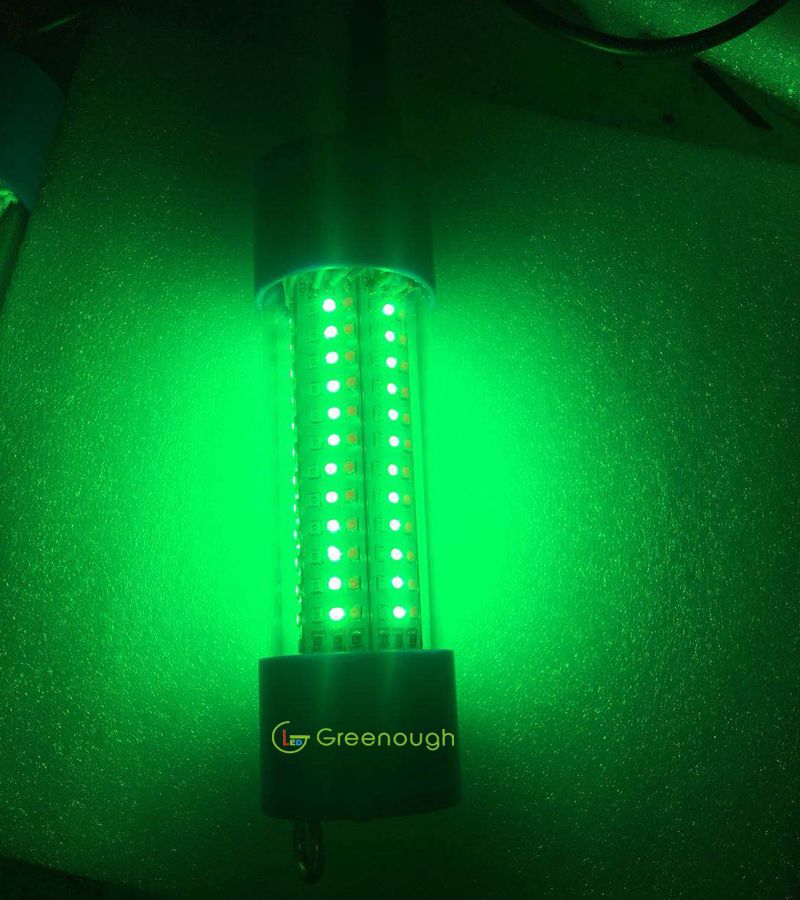 30W 2400LM LED Green Underwater Submersible Night Fishing Light Collecting Fish