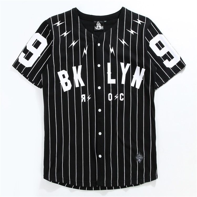 Acquistare Maglietta Da Uomo Scollo A V Maglietta Da Uomo Manica Corta  Tshirt N. 99 Capispalla Da Baseball T Shirt A Righe Bianche E Nere  Economico | Consegna Veloce E Qualità | DHgate Italy