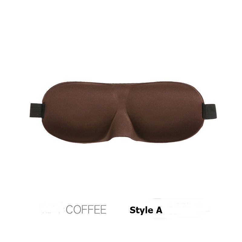 2 Styles 3D Sleep Mask Natural Sleeping Eye Mask Eyeshade Cover Shade Eye Patch Women Men Soft