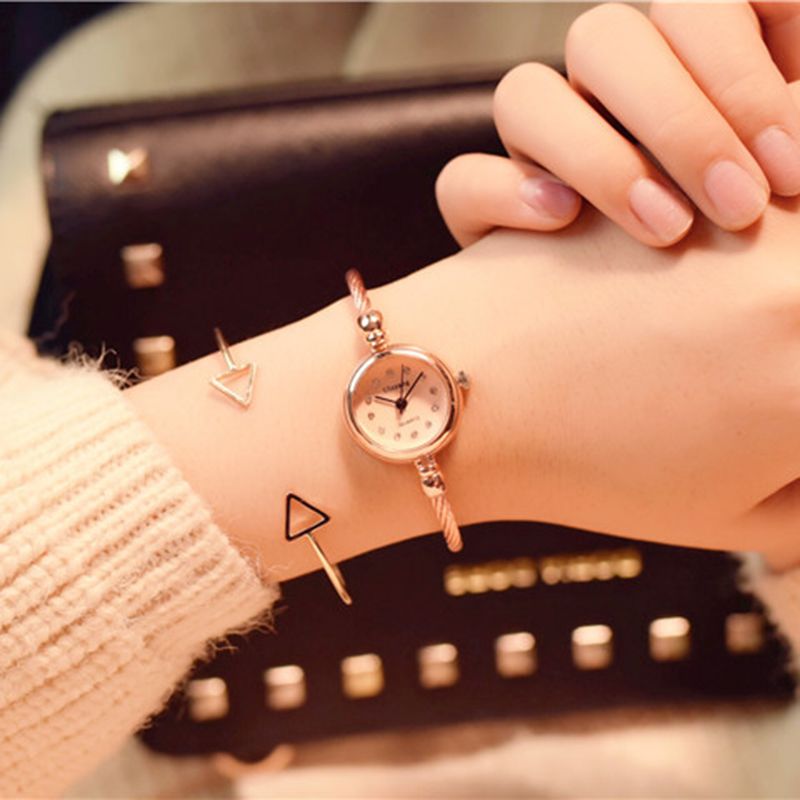 Women Elegant Diamond Bracelet Watches 