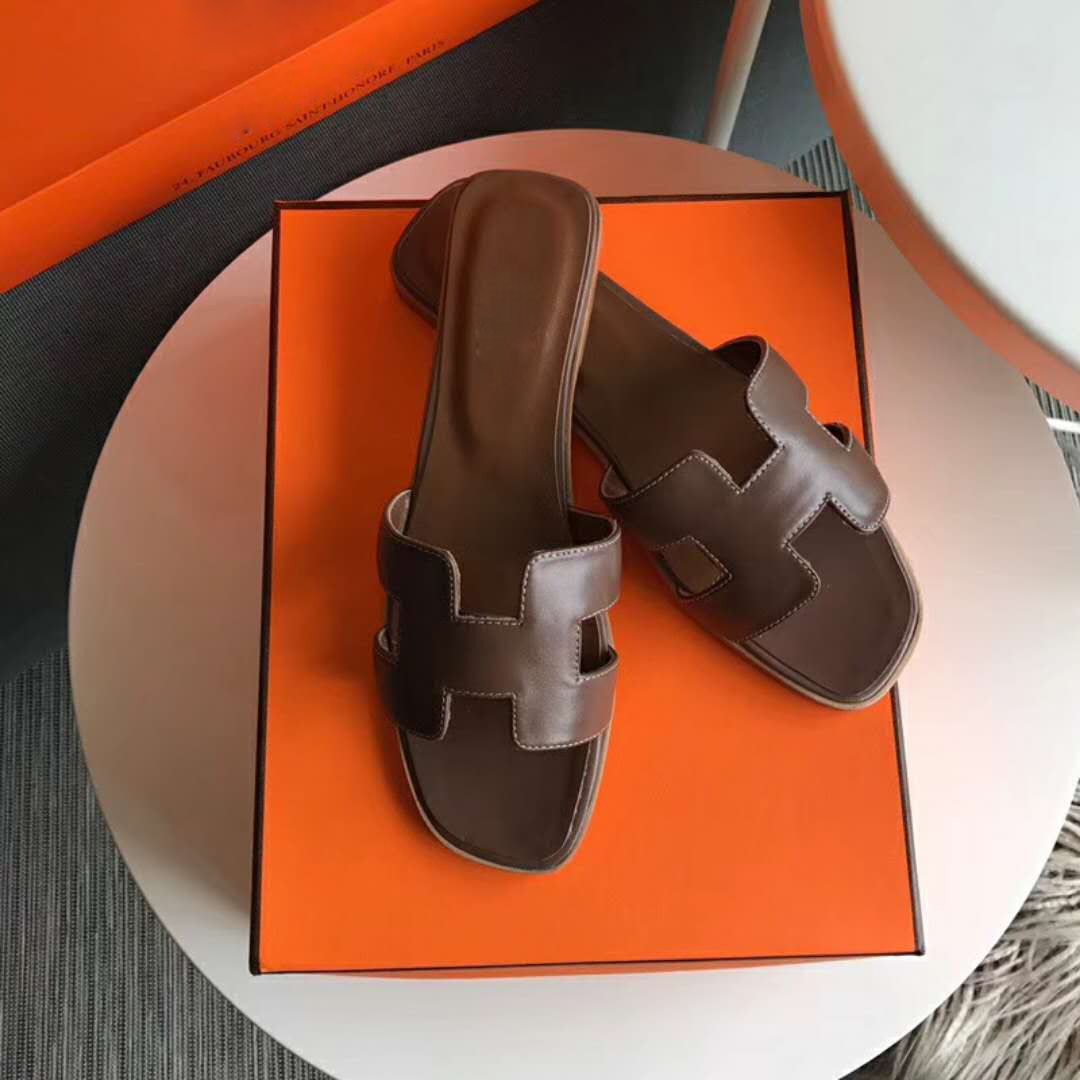 high end leather sandals