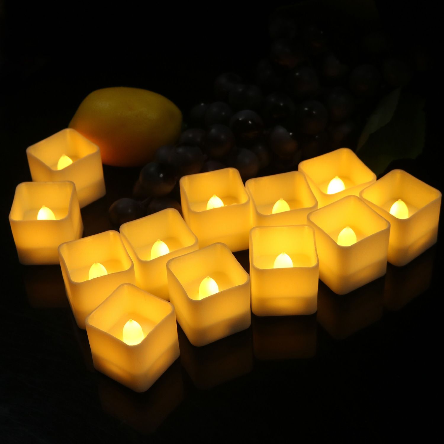 glow led candles