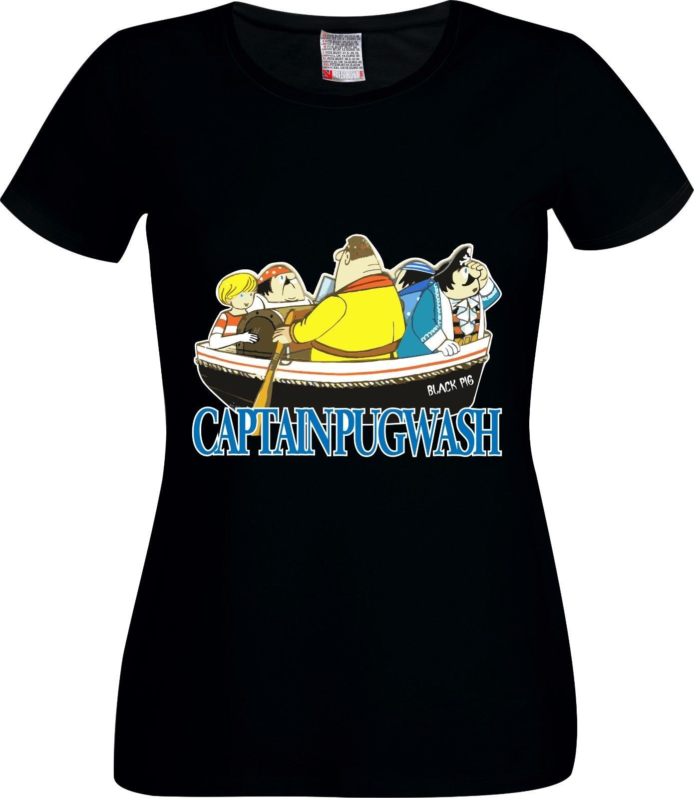 captain pugwash t shirt