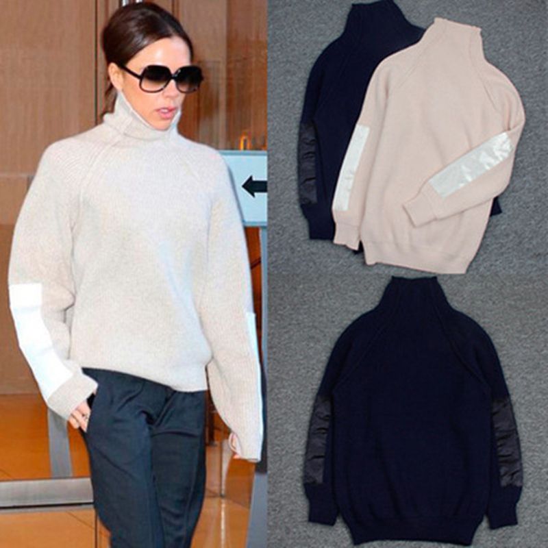 victoria beckham turtleneck sweater