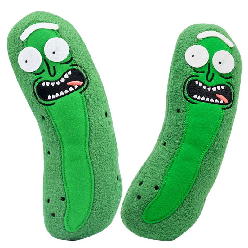 pickle rick stuffed toy
