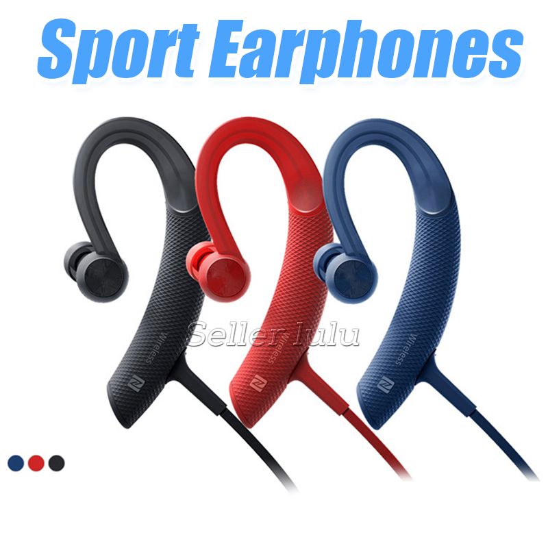 Mini auricular Bluetooth inalámbrico MDR-XB80BS Sport Stereo Ear Hook Auricular manos libres para iPhone X 8plus Samsung con paquete minorista