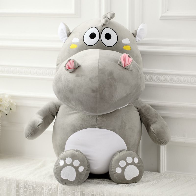 stuffed baby hippo