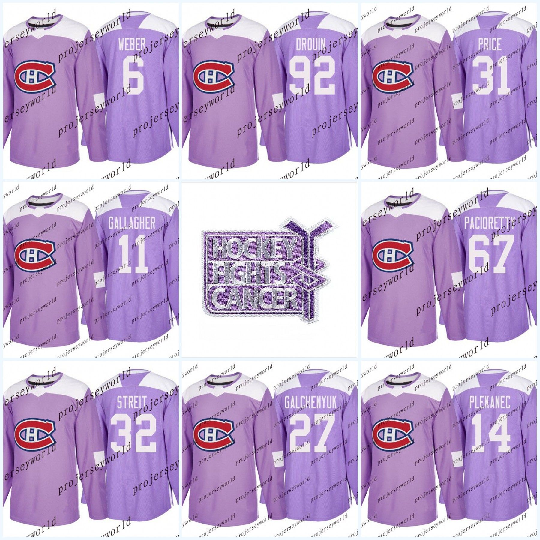 montreal canadiens purple jersey
