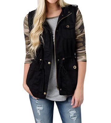 Military discount waistcoat womens