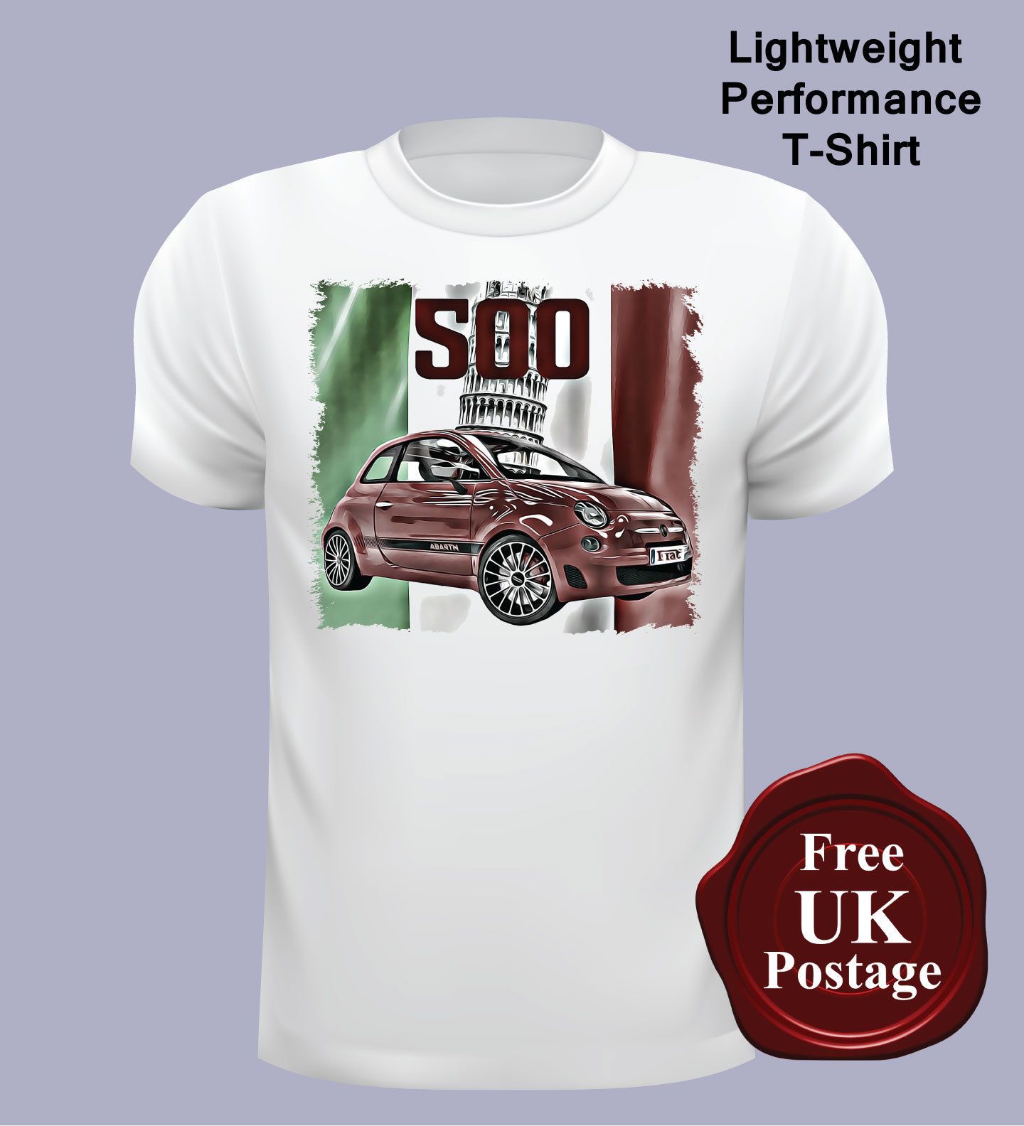 Maglia vintage Abarth con bottoni e collo a V Tg. S